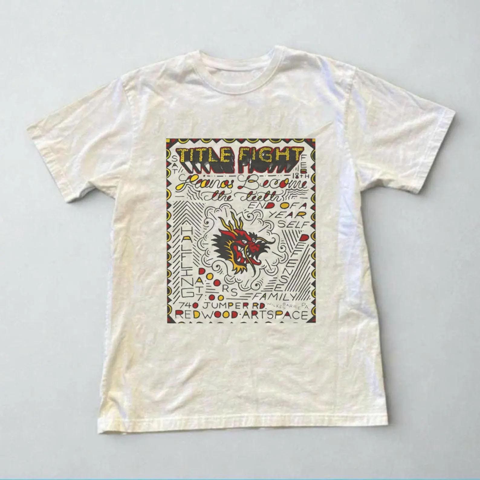 Title fight T-Shirt ,cotton shirts, graphic tees,indie band tees, Unisex 2XL