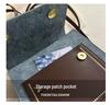 Niche Women's 2024 Fashion High-End Retro Backpack & Versatile Crossbody Handbag
