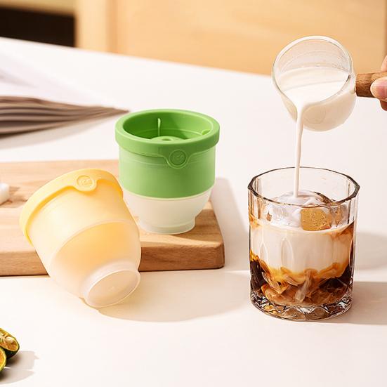 4 ks Silikonová forma na ledové koule Kulatá forma na ledové kostky Bez BPA Snadné vyjímání Výrobník sférického ledu na whisky koktejly