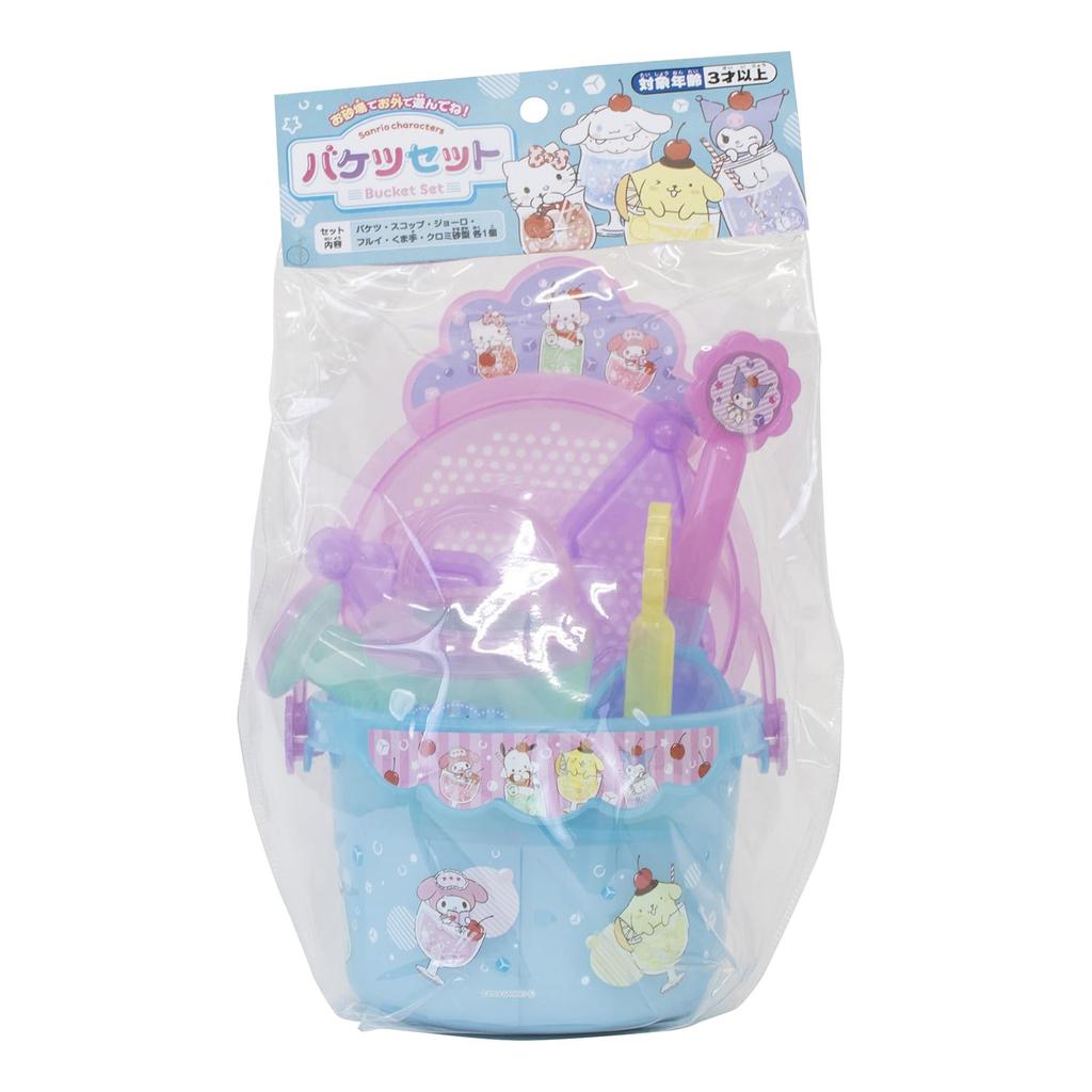 Maruka Sanrio Characters Bucket Set, Toy Bucket, Ages 3 and Up, 196899