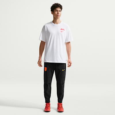 Nike Soccer Bottoms Men s Black/Ochre Yellow Moderate XL