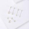 Classic Simple Versatile Alloy Pearl Pin Brooch Creative Ladies Sweater Shirt Brooch Ornament Pin