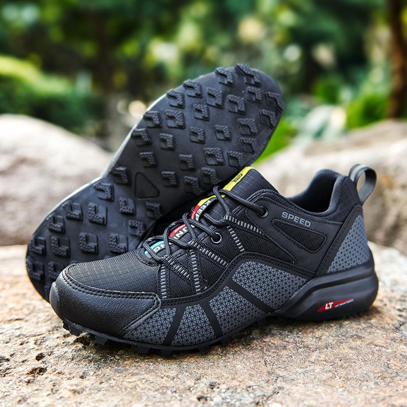 Frühlings- und Sommer-Plateau-Wanderschuhe Freizeit-Wander-Outdoor-Arbeitskleidungsschuhe leichte Herren-Einzelteile Plateau-Sportschuhe Outdoor-Schuhe