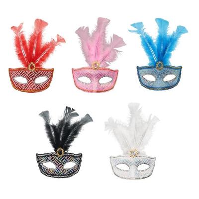 Strass Halbmaske Maskerade Maske, Mardi Gras Dekorationen Venezianische Maske für Damen Halloween Mardi Gras Kostüm
