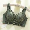 Embroidered Bra for Women Gathering and Collecting Accessory Bras Adjustable Bra Without Steel Rings