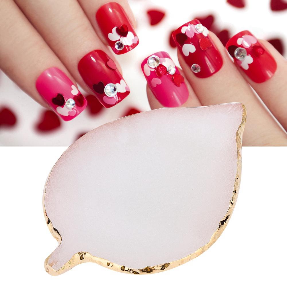 Resin Nail Art Gel Polish Color Mixing Tips Display Holder Manicure Tool 1#