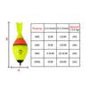 Luminous Fishing Float 20g-100g Buoyancy Double Optical Night Interchange Electronic Light Airplane Wing Rock EVA Foam Bobber
