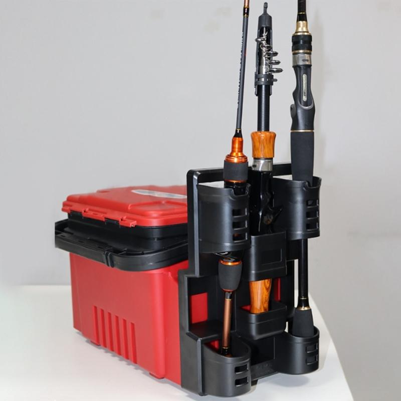 Rybářský box Stojan na vložení prutu Rybářský prut Sudy Tyče Zařízení pro vkládání trubek