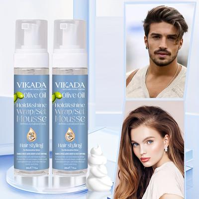 200 ml Schaumwachs für feuchtigkeitsspendendes und voluminöses Styling-Haargel für Männer und Frauen zur dauerhaften und effektiven Kreation schöner und schöner Haare