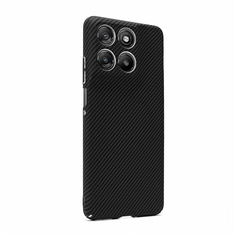 Magnetic Case For Motorola Edge 70 Pro Case For Magsafe Embossed Carbon Fiber Striped Pattern PC Hard Cover