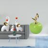 Elephant Family Animal Sculptures And Statue Ornament Ceramic Figurines for Home Decoration Living