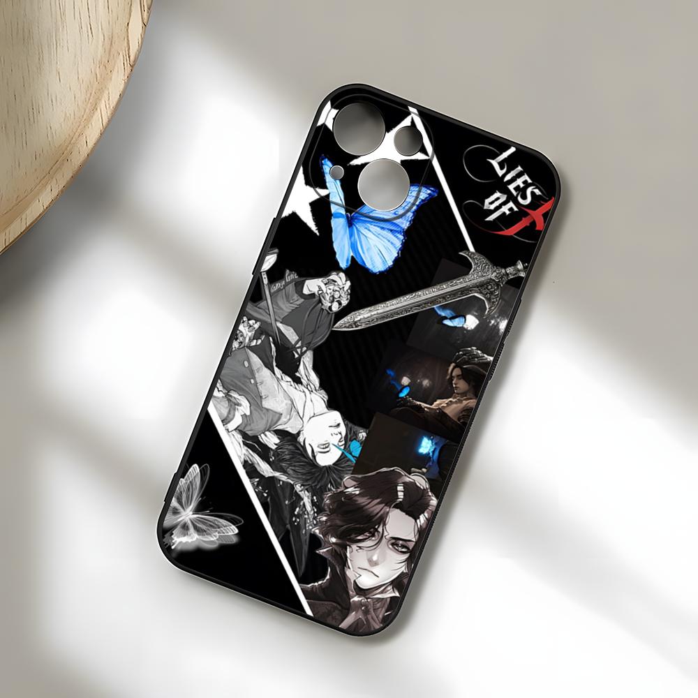

Чехол для телефона Soul Class Game Lies Of P для iPhone 17 Pro Max 15 Pro 16 14 Plus 12 13 Mini 11 Pro Ударопрочный Мягкий Чехол iPhone16Pro