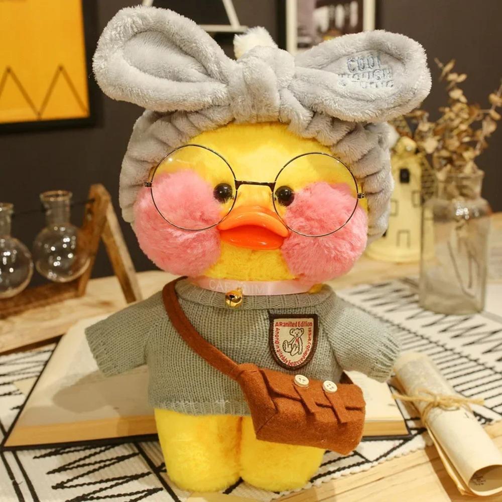 30cm Ente Plüsch Lalafanfan Ente Niedliche Stofftiere gelbe Ente Umarmung Flifan Ente Kawaii Plüschtiere Tier Plüschtiere Kissen Weiches Spielzeug
