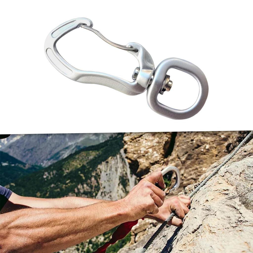 Swivel Carabiner Clip for Outdoor Adventures