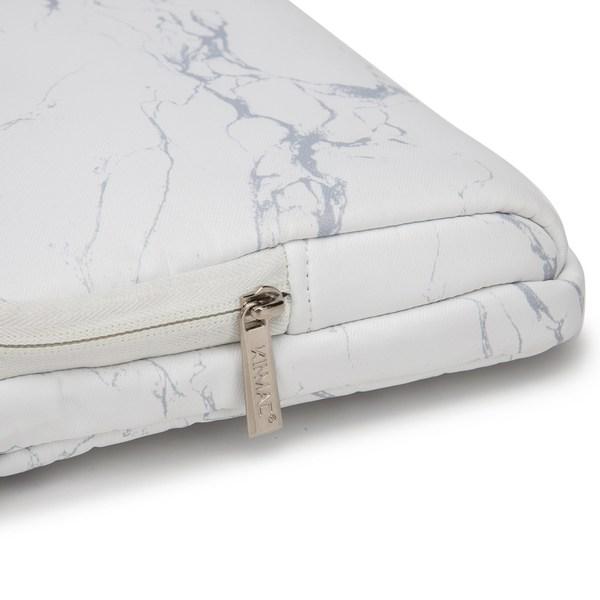 Kinmac 360 Series Laptop Shoulder Bag, White Marble