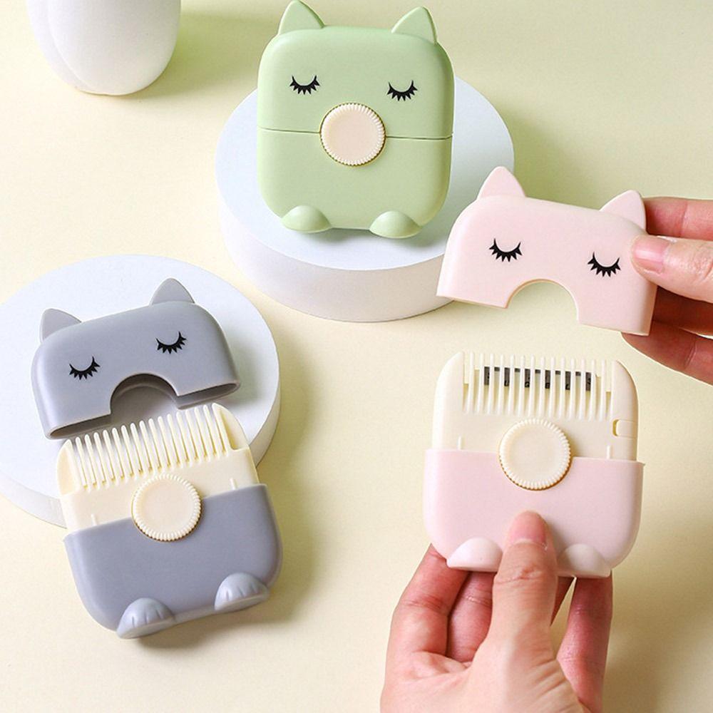 Blades Replaceable Bangs Trimmer 2 In 1 Hair Thinning Tool Hair Clipper Comb  Hairstyling Supplies