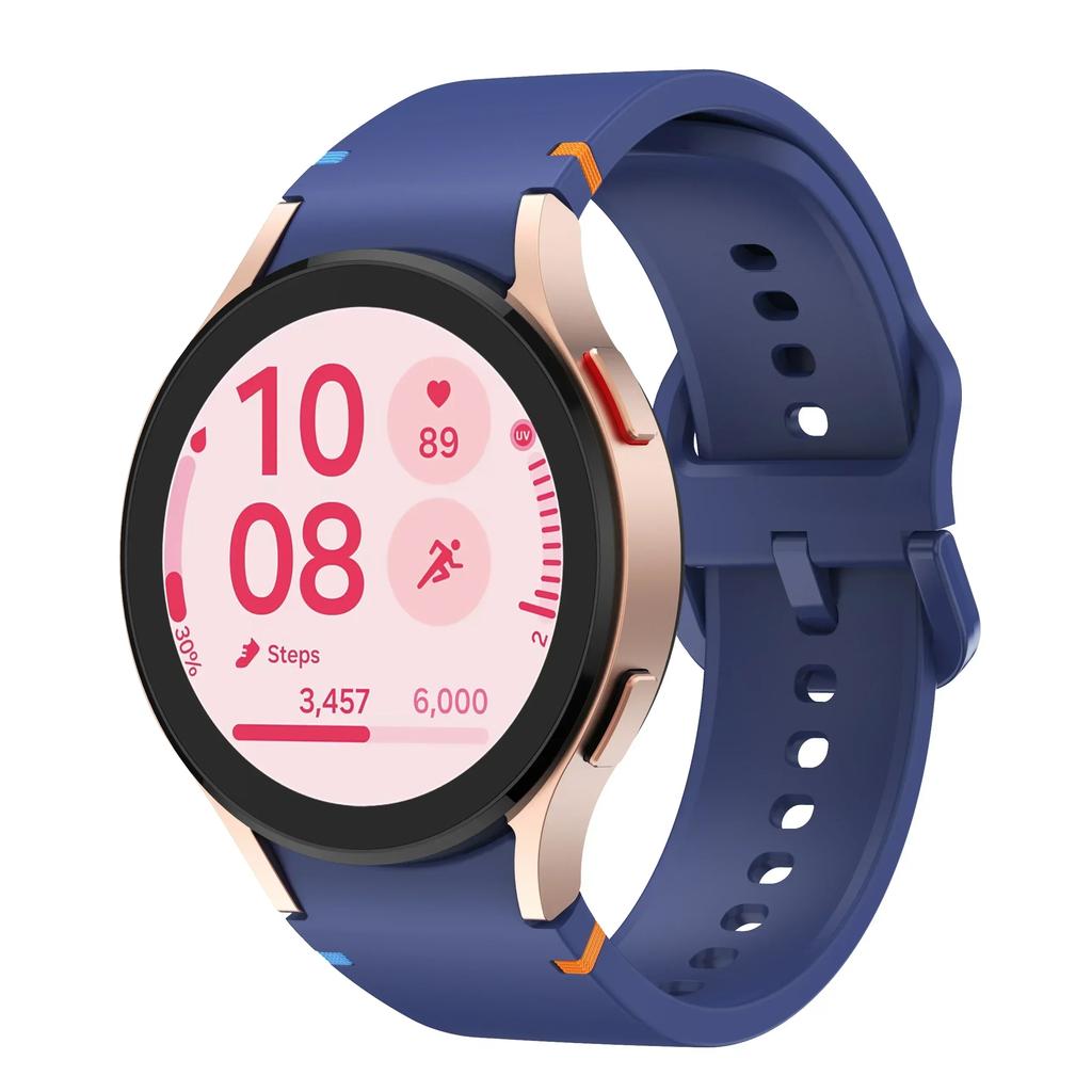 No Gaps 20mm Silicone Band for Samsung Galaxy Watch 7 6 4 Classic 42mm 46mm 43mm Strap for Galaxy Watch 4 5 Pro 6 Watchband