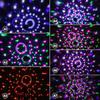 Litake LED Mirror Ball Disco Light for Home Use, 7 Colors, RGB, Rotating, Remote Control, Voice Activation, Multi-Color Changing