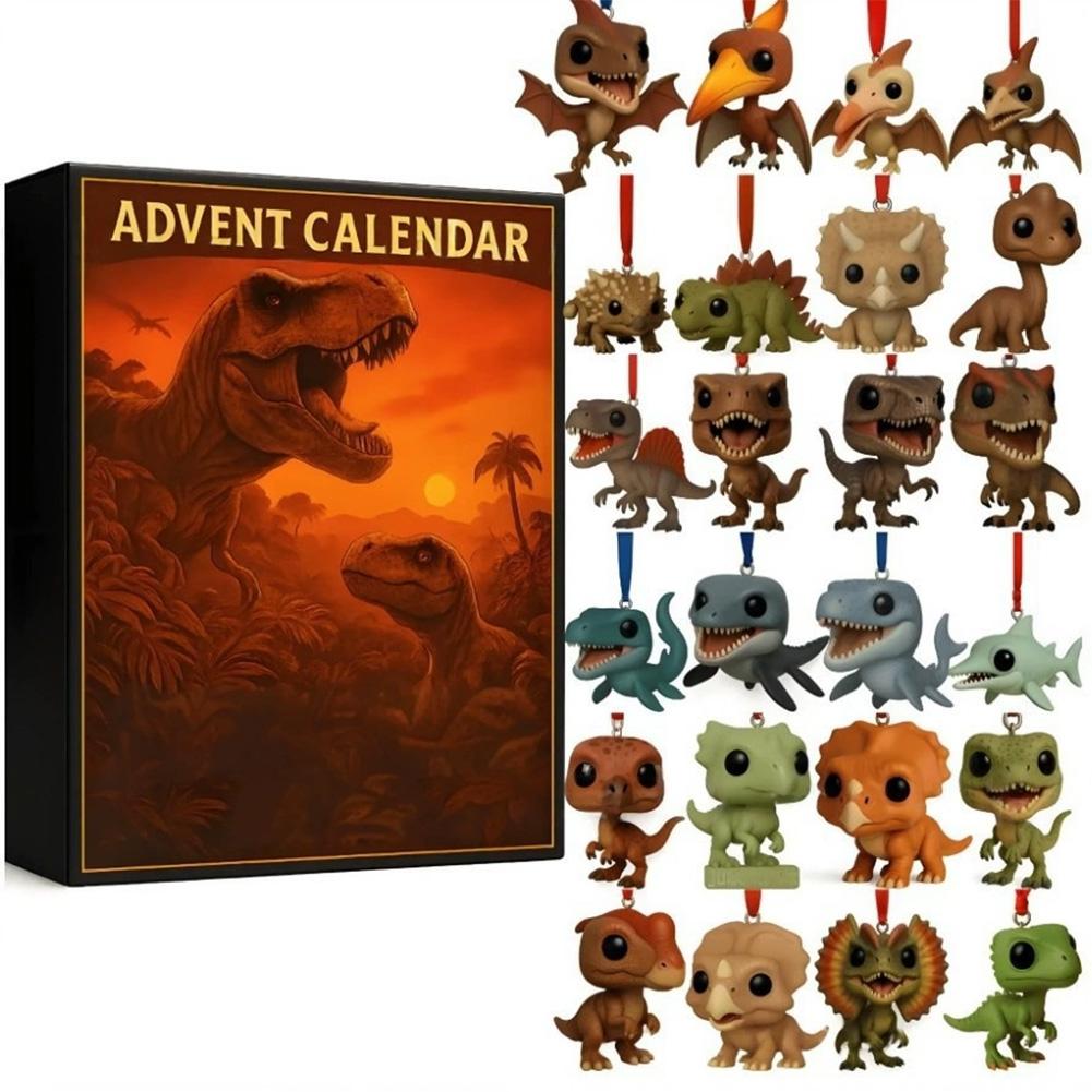 

Advent Calendar Dinosaur Toys 24 Days Countdown Calendar To Christmas Surprise Toys Set Dinosaur Figurine Christmas Gifts S