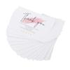 150Pcs Thank You Card Appreciation Cards Coated Paper Gratitude Card for Family Friends B
