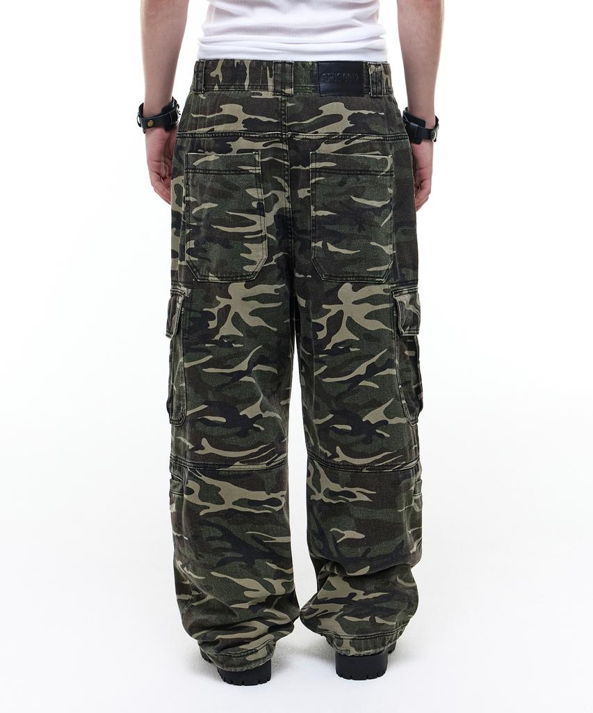 Opeoseu0012 Op. 08 Liquid Cargo Pants Camo