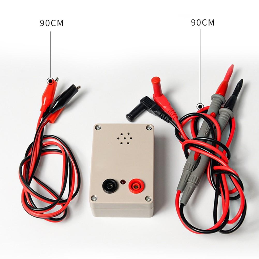 

9V Buzzer Tester Cable Switch Continuity Tester for PCB and Wire Testing A