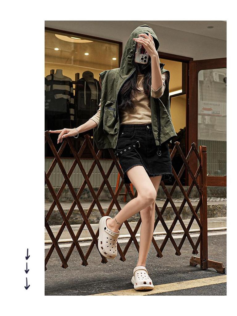 Men's Casual Cross-Border Beach Shoes: Thick-Soled, Closed-Toe, Convertible Sandals & Slippers for Couples.