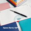 PU Soft Cover Square Notebook Candy Colors Notepad Book Thick Notebook  Office Students Supplies