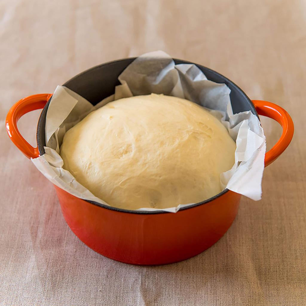Cast Pot 18cm Orange Cast Enamel Pot Waterless Cooking Steam Circulation External Enamel Processing Special Matte Enamel Inside Processing Stainless