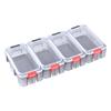 Fishing Accessory Container Magnetic Lures Box, Splicing Glow In The Dark Clear Waterproof Hooks Baits Angling Tool Box