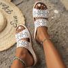 Fashion Women Shoes 2024 Fashion Plus Size Women Slippers Summer Casual Slippers Comfortable Women Hollow Outdoor Wedges Ladies Sandals