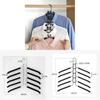 Modern Minimalist Multi Layer Clothes Hanger With Anti Slip Design For Laundry Room