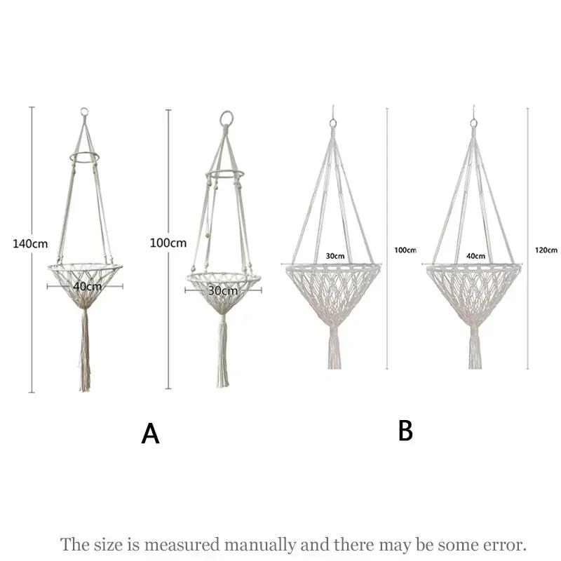 Cat Hammock Hanging Basket Swing Window Cute Pet Cat Hand-woven Cotton Rope Bed Kitten House Tent Pet Accessories