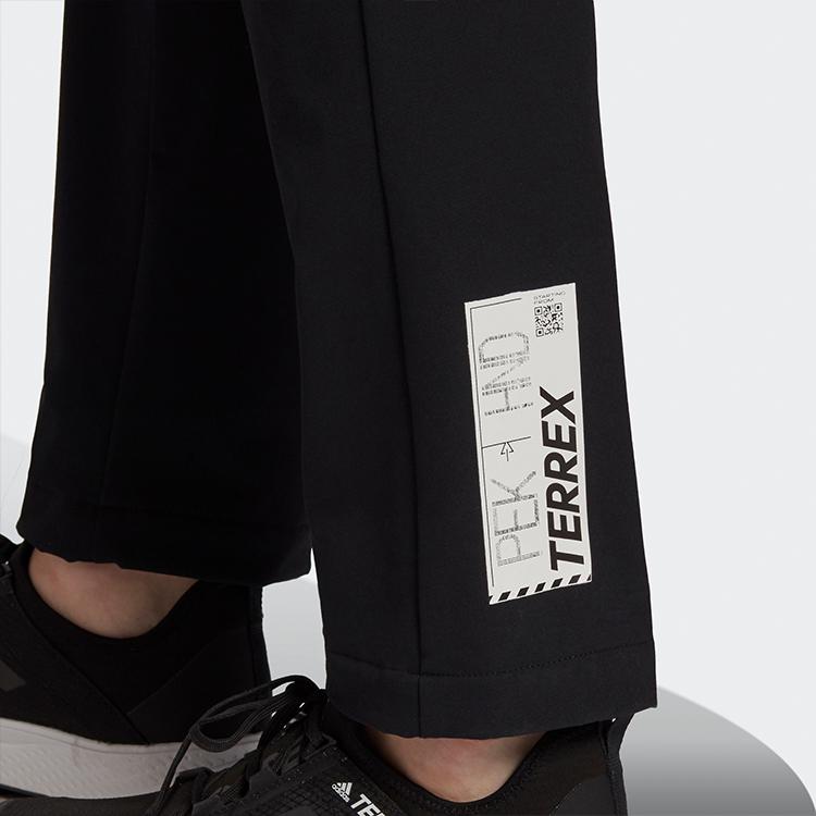 Adidas W Cap New Pants Outdoor Solid Color Sports Long Pants Women Pants Black GP2898