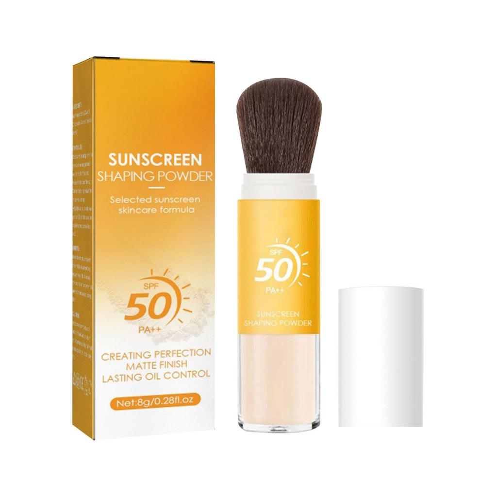 30mlSunscreen Setting Powder Natural Light And Breathable Makeup Oil Control Long-lasting Makeup Sunscreen Setting Powder