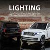 1:32 Land Rover Range Rover SV2025 Models Cars Toys Rubber Tires with Light Music Vehicle 6 Doors Opened Car Kids Festival Gifts