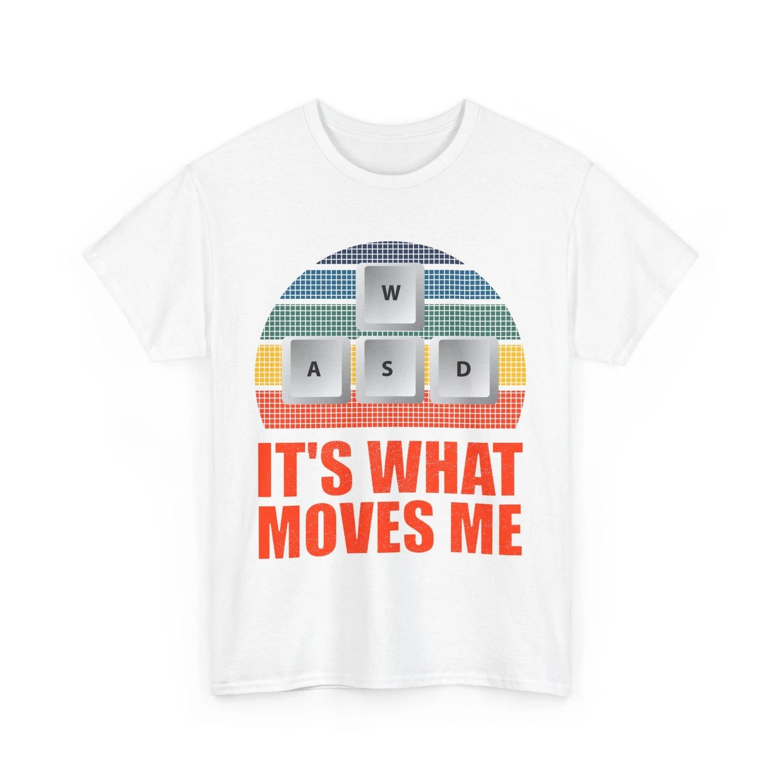 Video Games Shirt, It s What Moves Me Video Gaming Lovers Shirt, Gamer T-shirt S
