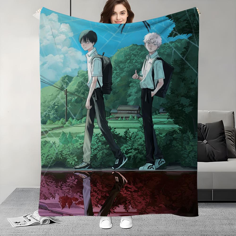 

Anime The Summer Hikaru Died Blanket Design Lightweight For Dorms, Naps, Living Room, Office,Sofa,All-Season 75cmx90cm