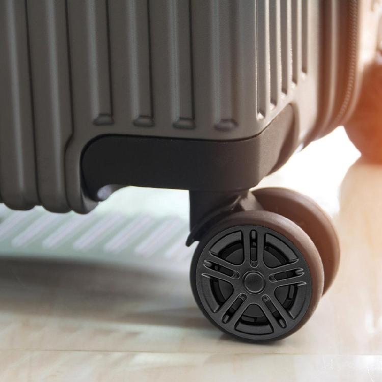 2PCS Plastic Suitcase Replacement Rollers Quiet Wheels Easy Install Assembly Practical Travel Luggage Casters