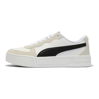 Skye SD Retro Casual Lightweight Low-Top Sneakers Women Sneakers White Black 397076-05