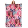 Alien Stage What is this Feeling Blanket  Fuzzy Throw Blankets Summer Air Conditioning Printed Lightweight Bedsprea,