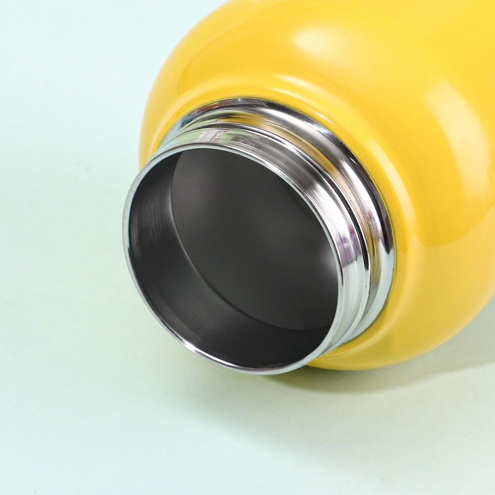 Leak-proof Thermal Cup 650ml Student Straw Cup Cute Vacuum Flask