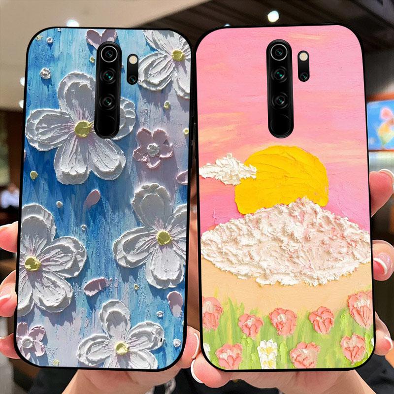 Pro Redmi Note 8 Pro Pouzdro Note 8T Populární Nárazuvzdorné Coque Fundas Chránič Pro Redmi Note8 Měkký Silikonový TPU Nárazník Telefonu Kryt