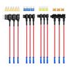 Fuse-Tap Adapter Car Electrical Appliances Jumper Connector Low Profile Mini Micro Fuse-Holder Mini Blade-Fuse Car Accessories