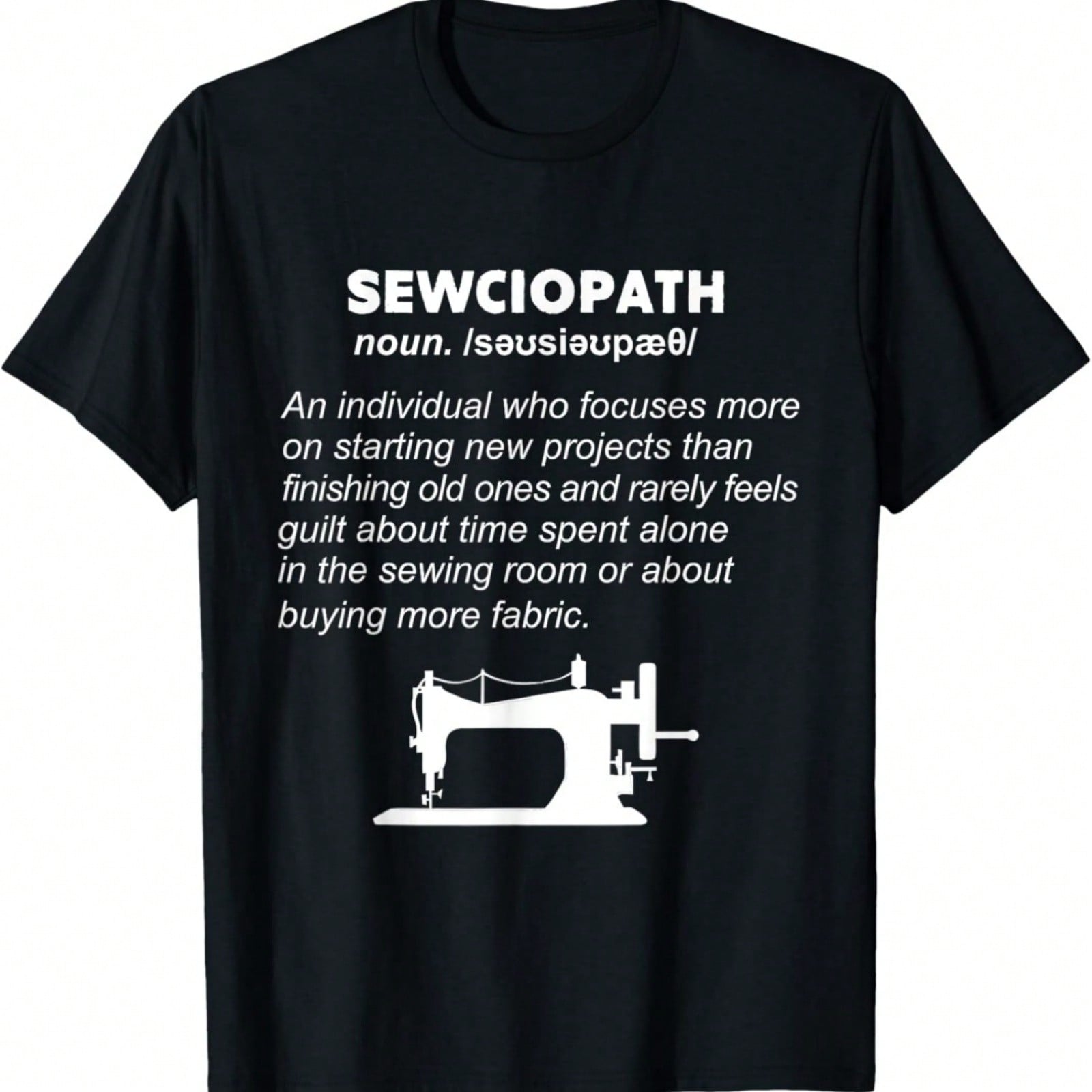 Sewing Funny Definition About Sewciopath For Sew Lovers T-Shirt S разноцветный