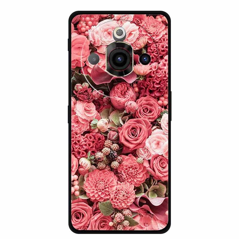 Funda For ZTE Nubia Focus Pro 5G Soft Bumper For Nubia Focus Pro Black Silicone Phone Cases Nubia Focus Pro 5G Protective Coque