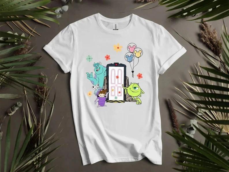 Monster Inc Door T Shirt Best Gift For Family S