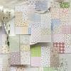 Patchwork Museum Series Vintage Gird Label Landscape Material Paper Creative DIY Junk Journal Collage Scrapbooking Stationery