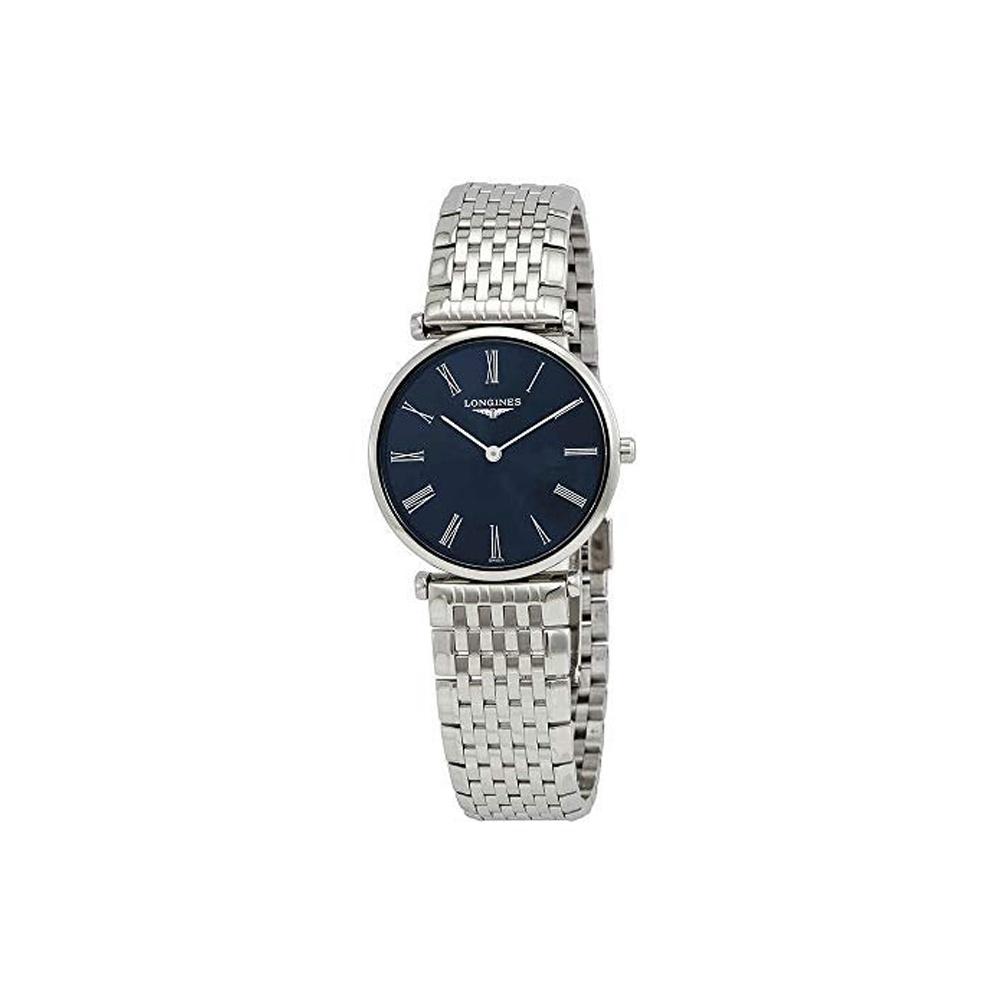 Longines Master Collection Quartz Minimalist Watch 29Mm Blue Dial Stainless Steel Case Stainless Steel Bracelet Women watches Silver L4.512.4.94.6