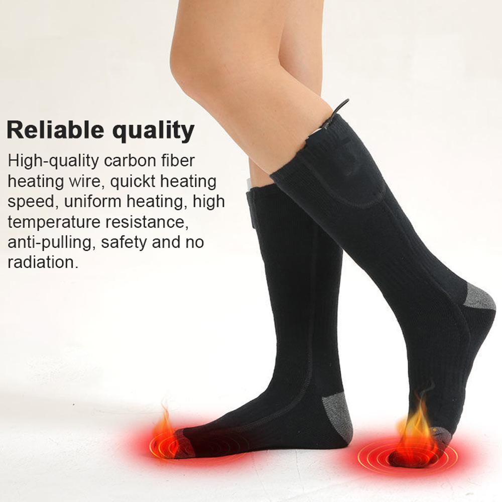 Electric Heated Socks for Men Women APP Control Rechargeable Heating Socks Battery Power Winter